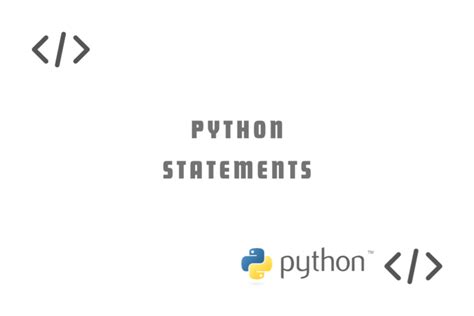 Image result for List of Statements in Python