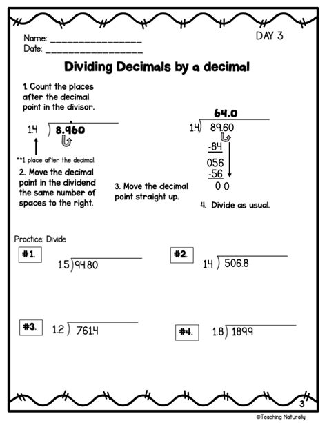 Image result for Math Worksheets Divide Decimals