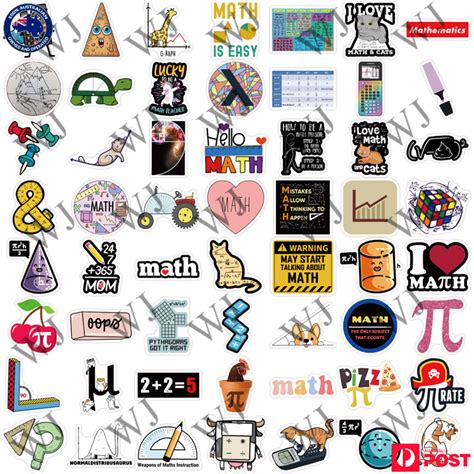 Image result for Math Stickers
