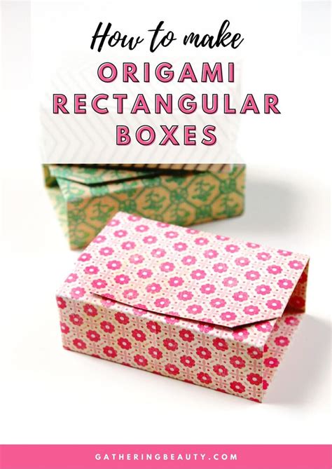 Image result for Origami Rectangle Box Pouch