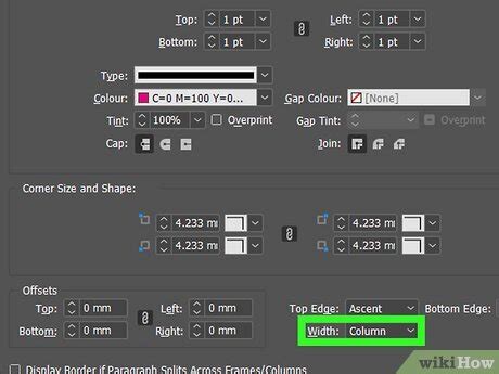 Image result for Text Box Border InDesign