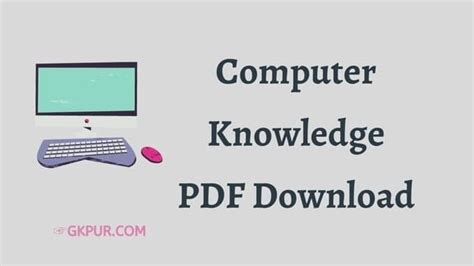 Image result for Computer Basic Knowledge for Beginners PDF