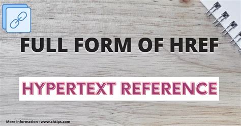 Image result for Href Full Form in HTML