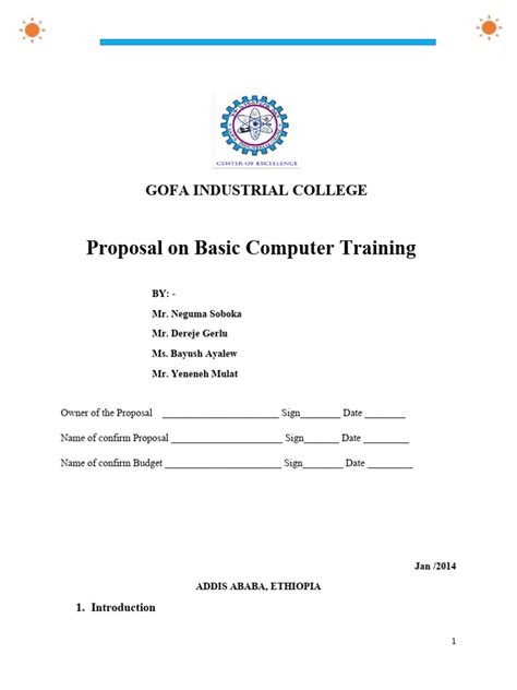 Image result for Project Proposal Example Computer Engineering
