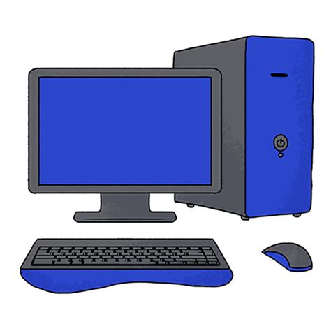 Image result for Drawing of Clean Computer
