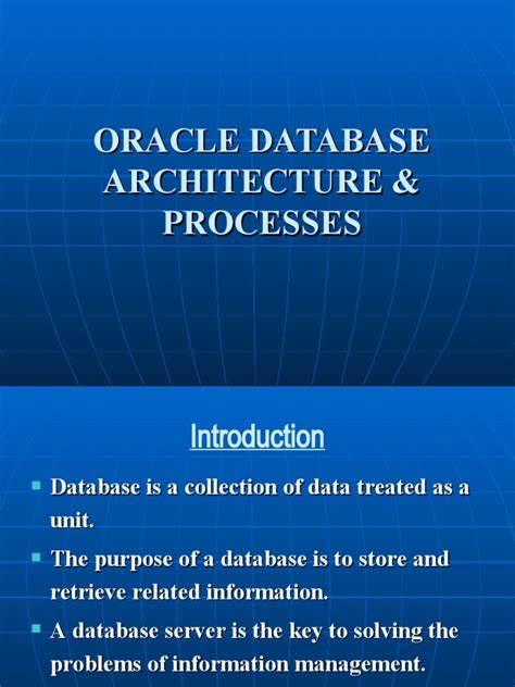 Image result for Oracle Database Architecture PDF