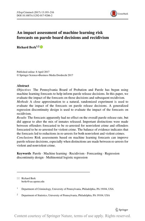 Toradh íomhá ar Parole Board Decisions