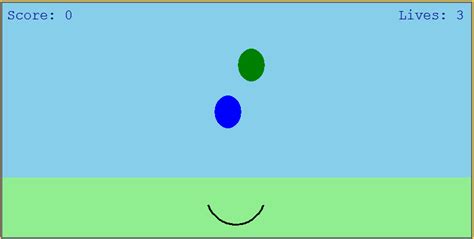 Toradh íomhá ar Simple Game with Python Example Code