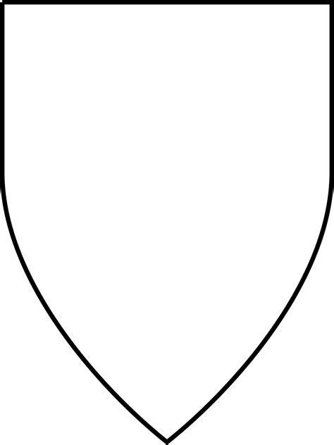 Image result for Shield Line Drawing