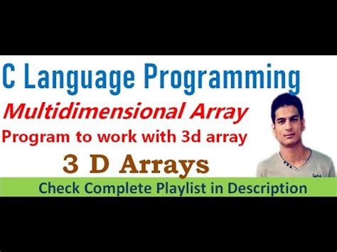 Image result for 3D Array C