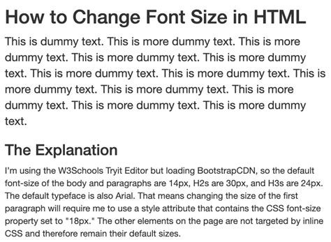 Image result for HTML Font Style Change Tag