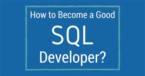 How to Become SQL Developer に対する画像結果