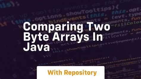 Toradh íomhá ar Java Compare Arrays