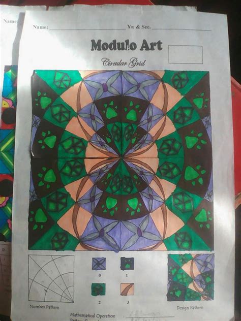 Image result for Modulo Art Circular Grid Reflection