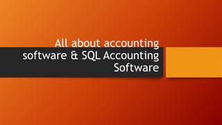 Toradh íomhá ar SQL Accounting Software Add Search Account Code