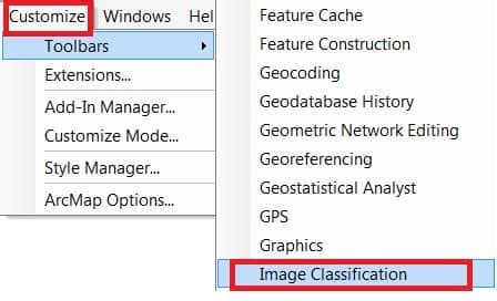 Toradh íomhá ar Unsupervised Classification ArcGIS Map