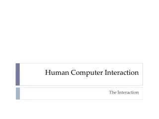 Image result for Human-Computer Interaction Presentation Slides