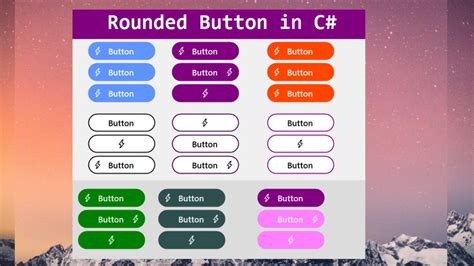 Image result for VB Rounded Button