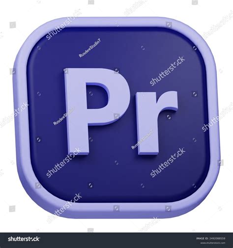 Image result for Adobe Premire Pro 3D Logo
