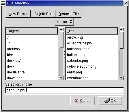 Select Whole File に対する画像結果