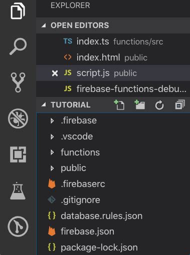 Image result for Vscode Firebase