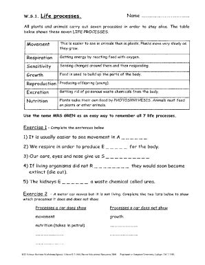 Image result for Live Process Worksheet