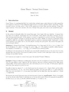 Image result for Normal Form Game Theory