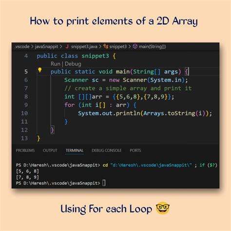 Image result for Accessing 2D Array Elements Using for Loop