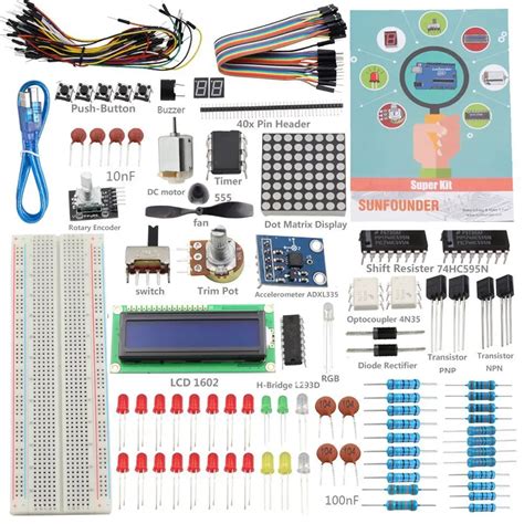 Image result for How to Arrange an Arduino Starter Kit