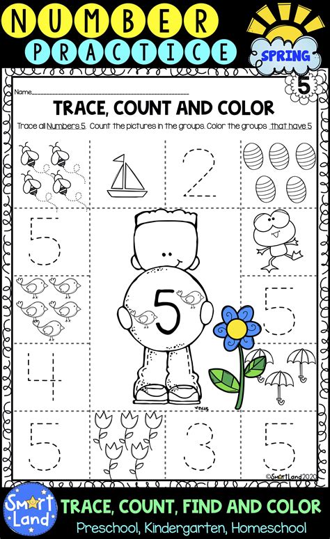 Image result for Identifying Numbers Worksheets