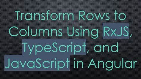 Image result for Row/Col TypeScript