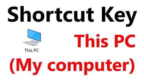 Image result for My Computer Shortcut
