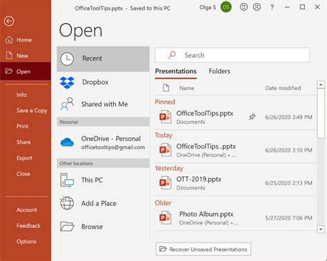 Afbeeldingsresultaten voor How to Find the File PowerPoint