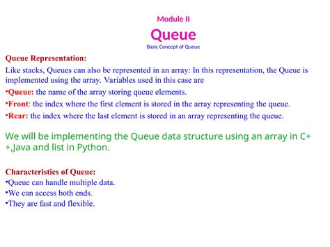 Image result for Queue Basic Structure with Index