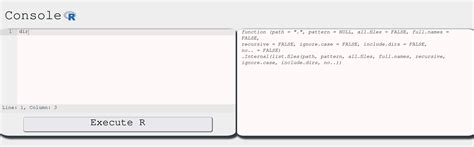 R Code Execution Diagram に対する画像結果