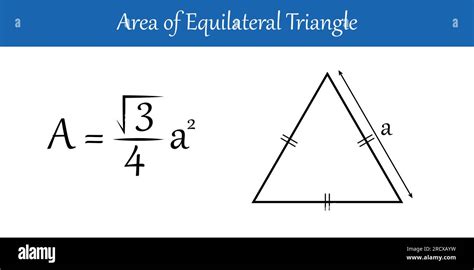 Area Of An Equilateral Triangle Formula