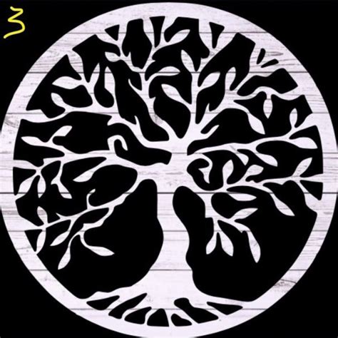 Toradh íomhá ar SVG Tree of Life Decals