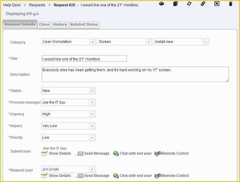 Computer Trouble Ticket Template に対する画像結果
