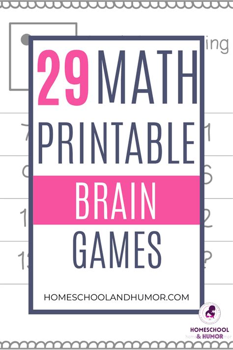 Image result for Math Puzzles Brain Teasers Worksheets
