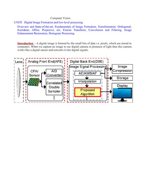 Image result for Image Processing and Computer Vision Notes