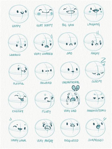 Best 13 How to Draw Feelings: Facial Expressions 101 – Artofit