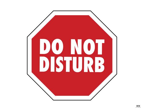 Large Do Not Disturb Signs に対する画像結果