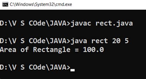 Image result for Java Code for Rectangle
