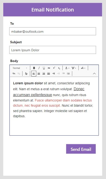 Image result for Power Apps Email Template Tutorial