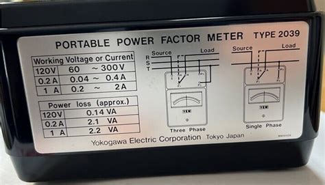 Image result for Portable Power Factor Meter