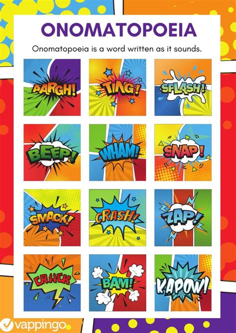 Image result for Onomatopoeia Examples