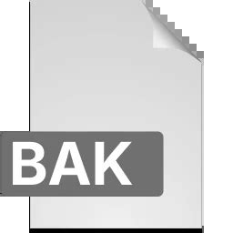 Bak File Extension に対する画像結果