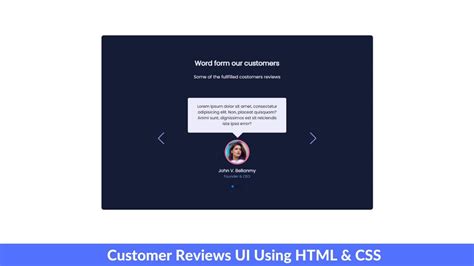 Image result for Review Box with HTML and CSS