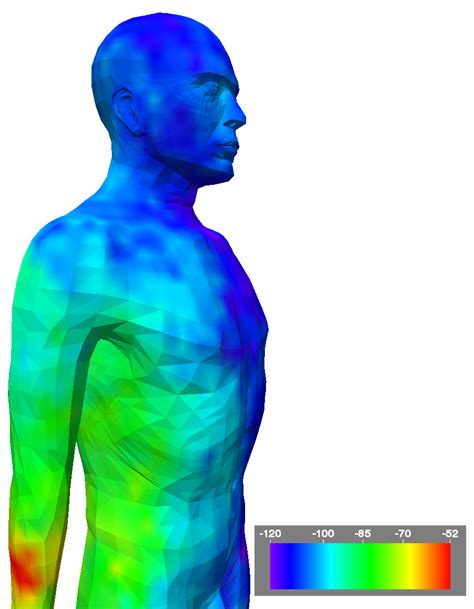 MATLAB Human Body Heat Map に対する画像結果