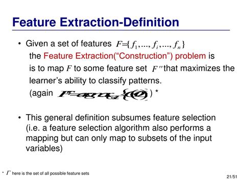 Feature Extraction vs Feature Selection に対する画像結果